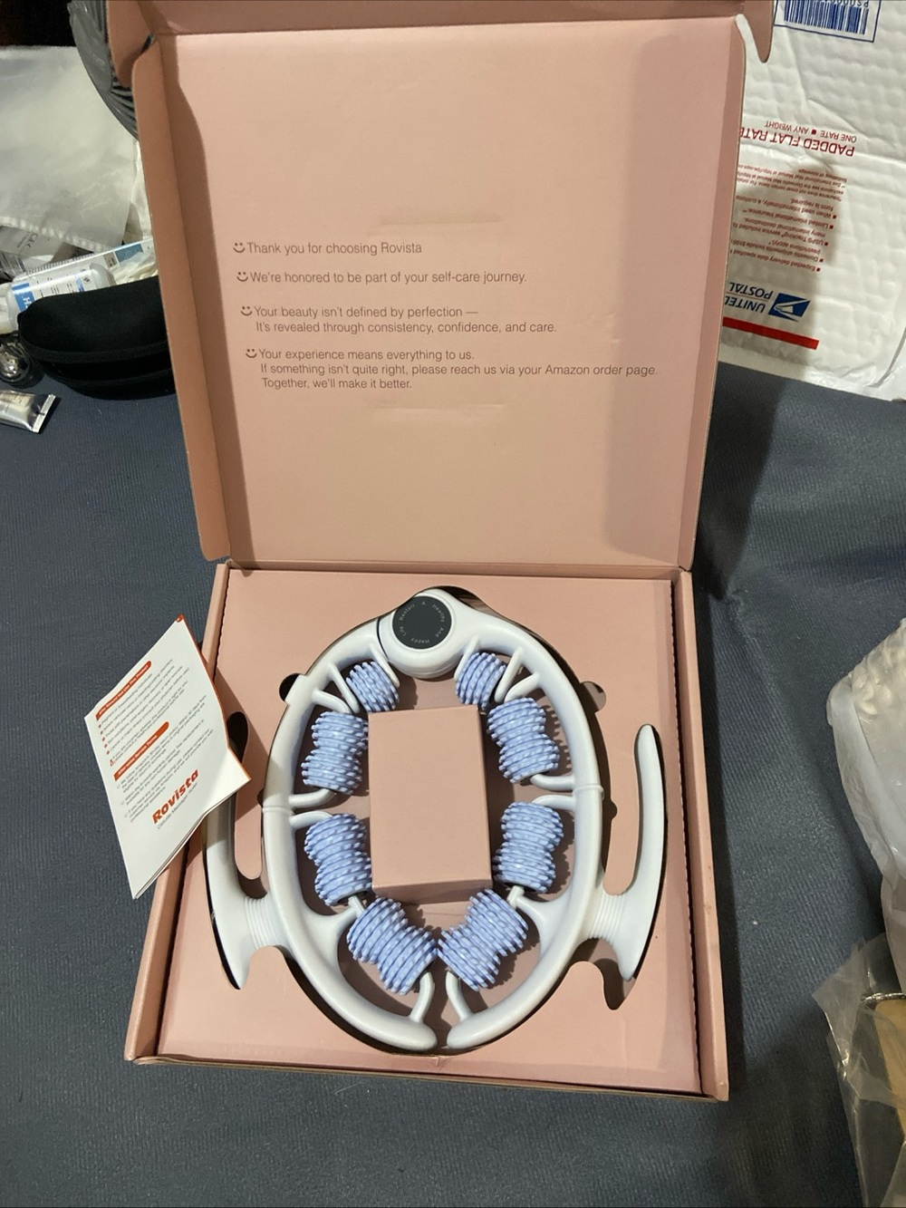 Piffny Anti Cellulite Roller and Lymphatic Drainage Massager | Fascia Blaster